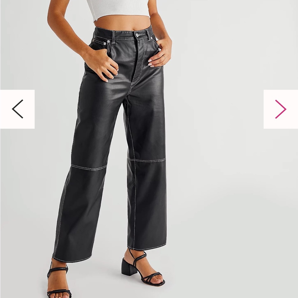 Free people we the free The It Factor Vegan Pants